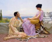 John William Godward, Youth and Time